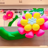 Fleur gonflable géante Publicité Outdoor Park Mall Décoration Taille personnalisée