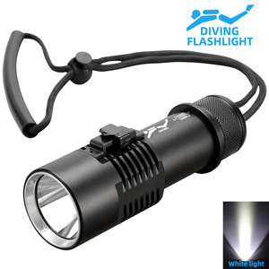 P70 Mini 6000to6500K Aluminum Alloy Fixed Focus Magnetically Controlled <b>Switch</b> IPX8 Underwater Diving Flashlight Optical Devices - Product Image 4