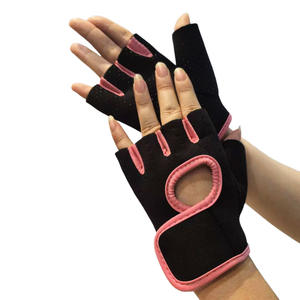 Gants de fitness en néoprène pour musculation, entraînement sportif et gym, à doigts ouverts, vente en gros - Product Image 3