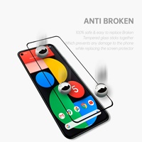 Protection d'écran en verre trempé pour téléphone portable Google Pixel 5 6 7 8 9 Pro XL Fold 9A, film protecteur anti-rayures