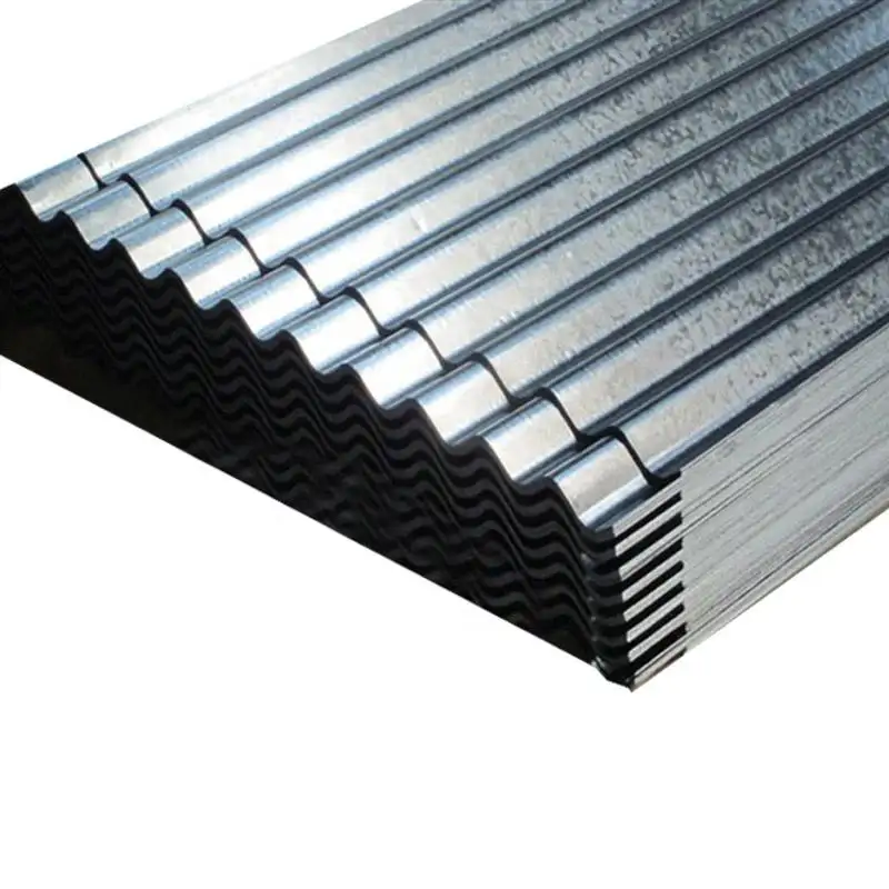 0,14-0,6 mm Dicke verzinkte Stahl-Gorruss Metallfliesen zinkbeschichtete Dachplatten Paneele Dachplatten
