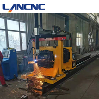 Tuyau en acier CNC Laser Cutter Tube en métal Section de coupe Boîte Profil I H Faisceau Machine de découpe laser à fibre automatique