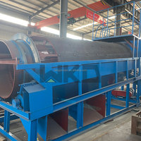 Crible rotatif à tambour haute capacité 100-300 TPH pour sable, gravier et terreau – Machine de criblage robuste à vendre
