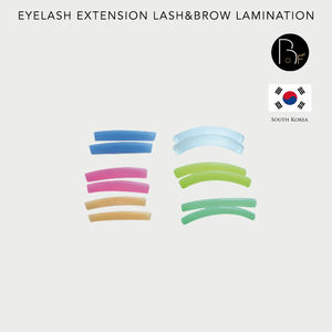 Coussin de levage de cils en silicone, 6 paires, arc-en-ciel, fabriqué en corée, meilleure vente - Product Image 4