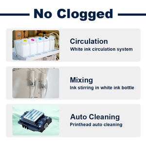 Yinghe 704 73cm imprimante Dtf I3200 t-shirt Machine d'impression 2/4 têtes d'impression avec four Shaker poudre automatique grande imprimante Dtf - Product Image 2