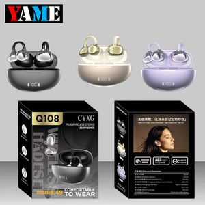 Audífonos Deportivos Inalámbricos <span class=keywords><strong>Qcy</strong></span> Q108 con Conducción Ósea, <span class=keywords><strong>ANC</strong></span>, IPX5 a Prueba de Agua, Control Táctil, BT 5.3, Diseño de Gancho para la Oreja, 5-10 Horas de Reproducción - Product Image 4
