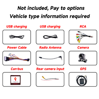 Estéreo para Coche Android de 9 Pulgadas 2+32G con Pantalla Táctil IPS, Navegación GPS, CarPlay, Android Auto, Reproductor Multimedia FM y Ajuste Universal