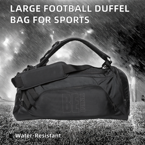 Grand sac de sport en polyester durable et imperméable avec logo personnalisé pour adolescents et adultes, équipement sportif - Product Image 2