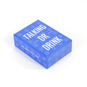 Venta directa <span class=keywords><strong>de</strong></span> fábrica, naipes personalizados OEM para <span class=keywords><strong>beber</strong></span>, juegos <span class=keywords><strong>de</strong></span> cartas impresas con caja dura - Product Image 2