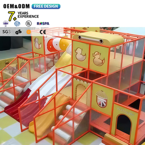 Safe Colorful Soft Kids Indoor Playground Equipment Children with Exciting <b>Trampoline</b> Area for Commercial Children's Play Zone - Product Image 1