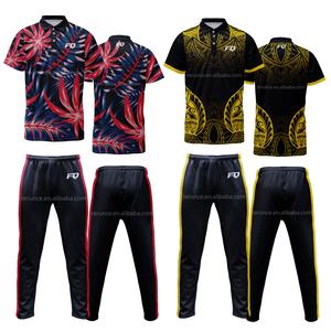 纯定制板球马球衫升华镖t恤长裤队服非现场训练全板球套装羽毛球制服 - Product Image 1