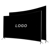 Smart TV 4K, pantalla grande curvada de 49 pulgadas, Ultra HD, LED