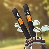 Housse de protection pour bâton de golf de haute qualité, en PU renforcé, imperméable, accessoires de golf universels, échantillons gratuits, commandes personnalisées acceptées