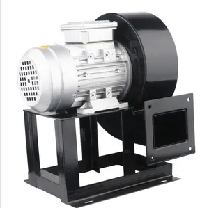 China Industrial AC Centrifugal Smoke Hot Air Blower Fan With Aluminum Impeller for Restaurant