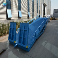 Rampe de quai hydraulique portable SY, rampe mobile pour conteneurs, plateforme de chargement pour chariot élévateur, équipement de chargement d'entrepôt
