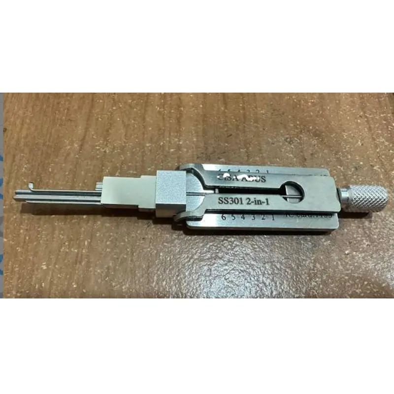 2022 New Arrival SS301 2 IN 1 2-In-1 For Cisa Used For A-BUS Civil Lock Opening Lock Pick Set Locksmith Tools