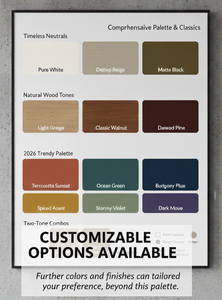 Meuble d'appoint <span class=keywords><strong>de</strong></span> salon moderne <span class=keywords><strong>de</strong></span> luxe avec 6 tiroirs et porte à charnières en bois - Product Image 6