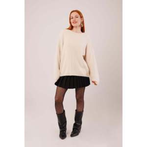 Pull ample et moelleux pour femme, décontracté, à manches longues, anti-boulochage, en maille - Product Image 4