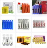 Machine d'emballage et de remplissage de liquide de sperme oral d'ampoule Machine d'emballage de liquide de parfum d'huile essentielle de soins de la peau d'ampoule