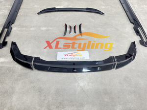 Kit carrosserie VTEN pour pare-chocs de voiture, séparateur de pare-chocs avant, jupe latérale, diffuseur arrière avec spoiler de calandre à LED pour <span class=keywords><strong>BMW</strong></span> G20 LCI - Product Image 3