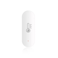 Capteur de température et d'humidité sans fil Tuya Smart Home, détecte la température intérieure pour une alarme de liaison automatique