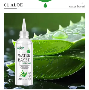 Gel Íntimo <span class=keywords><strong>a</strong></span> <span class=keywords><strong>Base</strong></span> <span class=keywords><strong>de</strong></span> <span class=keywords><strong>Agua</strong></span> con Aloe Vera, 200 ml, Fórmula Natural, <span class=keywords><strong>Lubricante</strong></span> al por Mayor - Product Image 2