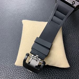 Reloj mecánico automático para hombre con esqueleto de zafiro 055 de alta calidad estilo RM, reloj de negocios de moda con incrustaciones de diamantes de lujo - Product Image 6