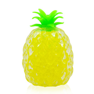Jouets anti-stress en forme d'ananas en TPR souple et amusant, vente en gros, jouet anti-stress en forme de fruit à presser - Product Image 4