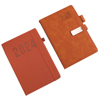 Agenda 365 jours, calendrier d'affaires, journaux, logo personnalisé, agenda A5 en PU, carnet de notes avec calendrier