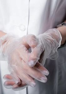 Gants en vinyle jetables sans poudre, transparents, certifiés CE, pour usage domestique, stériles, vente directe d'usine Junda - Product Image 6