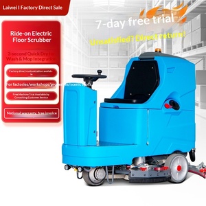 Fregadora Multifuncional para Azulejos, Máquina de Limpieza Industrial con Aspiradora Integrada, para Talleres y Almacenes - Product Image 1