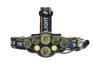 Faro delantero LED brillante, lámpara recargable por USB con baterías, 8 modos, luz más <span class=keywords><strong>potente</strong></span> con clip para casco - Product Image 2