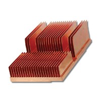 Dissipateur thermique extrudé en aluminium Boîtier de dissipateur thermique Alto Radiateur Qb Chauffage 30W Dissipateur thermique électronique en aluminium