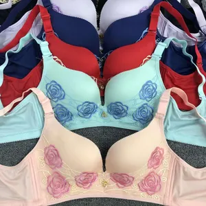 New Top Quality Wire free Nice Mixed Printing one piece Seamless Bra For Women brasier Wholesale for Thailand and Asia