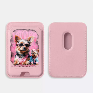 Wholesale Custom Logo Pu Leather With Magsafe High Quality Promotional Magnetic <b>Card</b> <b>Holder</b> <b>Wallet</b> <b>for</b> Phone - Product Image 1