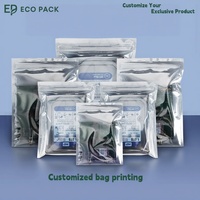 Emballage personnalisé, sacs gris translucides antistatiques, sacs de protection ESD, sac antistatique, sac anti-humidité