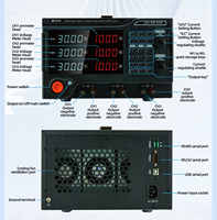 Alimentation CC linéaire à trois canaux JIKE-3305D 30V 5A, source réglable à double régulation, affichage LED 4 chiffres pour applications industrielles et mobiles