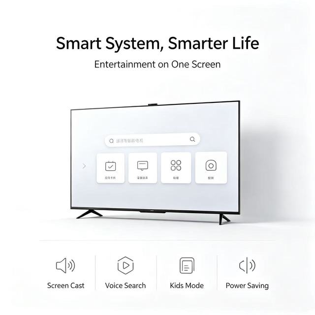 Smart Tv 55 Inches Television 4k 32 40 43 50 65 InchLED Tv With Android WEB OS WiFi 45 Inch Smart Tv