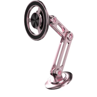Support de téléphone magnétique pour voiture, flexible, étanche, en aluminium, avec rotation à 360°, dernier design amélioré