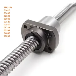 SFE Ballscrew 02040 03264 05050 C7 C5 C3 hassas XYZ masa CNC makinesi vidalı