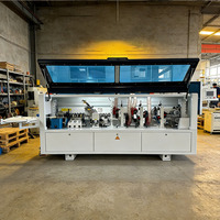 Machine de chantournage industrielle entièrement automatique pour le dégrossissage, le finissage, le suivi des coins, le raclage et le polissage, destinée aux usines de fabrication d'armoires en bois