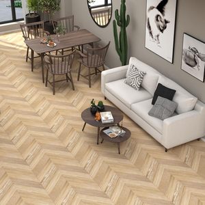 ORON DECO - Revestimiento de Suelo de PVC, Losetas Autoadhesivas, Vinilo Decorativo para Paredes, Decoración del Hogar, Taller, Rollo de Vinilo Impermeable para Suelos - Product Image 4
