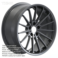 Jantes multi-branches en alliage d'aluminium forgé 17-22 pouces, nouvelles jantes de luxe pour Mercedes