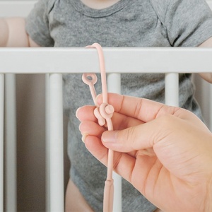 Cinghie di Sicurezza in Silicone Estensibili e Regolabili per Ciuccio e Giocattoli per Bambini, <span class=keywords><strong>Accessori</strong></span> per <span class=keywords><strong>Passeggino</strong></span> - Product Image 4