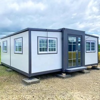 Maisons préfabriquées de luxe au design postmoderne, conteneurs extensibles de 20 et 40 pieds, pour sous-sols mobiles, ateliers, commerces, chambres et bureaux