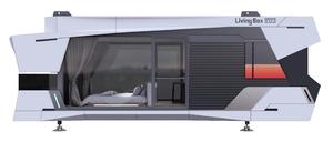 Châu Âu Thiết Kế Hiện Đại Nhà Prefab Thép Không Thấm Nước Container Nhà Cho Không Gian Khách Sạn Viên Nang Chỗ Nghỉ - Product Image 3