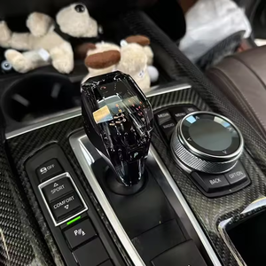 BMW F30 F10 F18 F20 F30 F31 F34 F35 F32 F33 F10 F11 F18 E70 E71 E15 숏 로드 핸드 드라이브 차량용 크리스탈 변속 노브 기어 레버 - Product Image 4