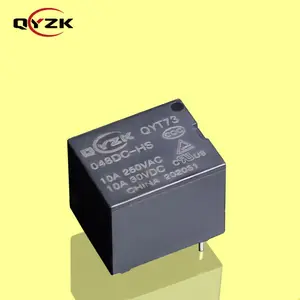 U L T U V CQC 48VDC SPST-NO 10AMP 250VAC 10A 30VDC 4pin 0.36W Alternative To 100 Thousand Electrical Life Time Power Relay