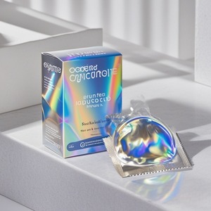 Individuell bedruckte Kondompapier-Verpackungs <span class=keywords><strong>box</strong></span>-Umwelt freundliche diskrete Kosmetik <span class=keywords><strong>box</strong></span> mit Spot-UV-Beschichtung und Folien prägung