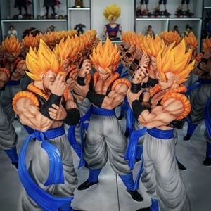 Figura de Colección de Anime JT Statue Brother DX Double <span class=keywords><strong>King</strong></span>, Modelo de Personaje de Anime, Adorno de Escritorio, Gogeta 1/4 PVC Kungfu, Altura 53 cm - Product Image 3